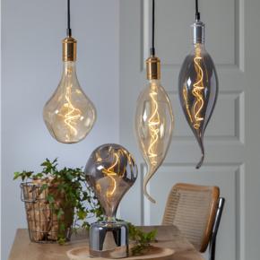Curved Soft LED Filament Bulb For Dinning Room
